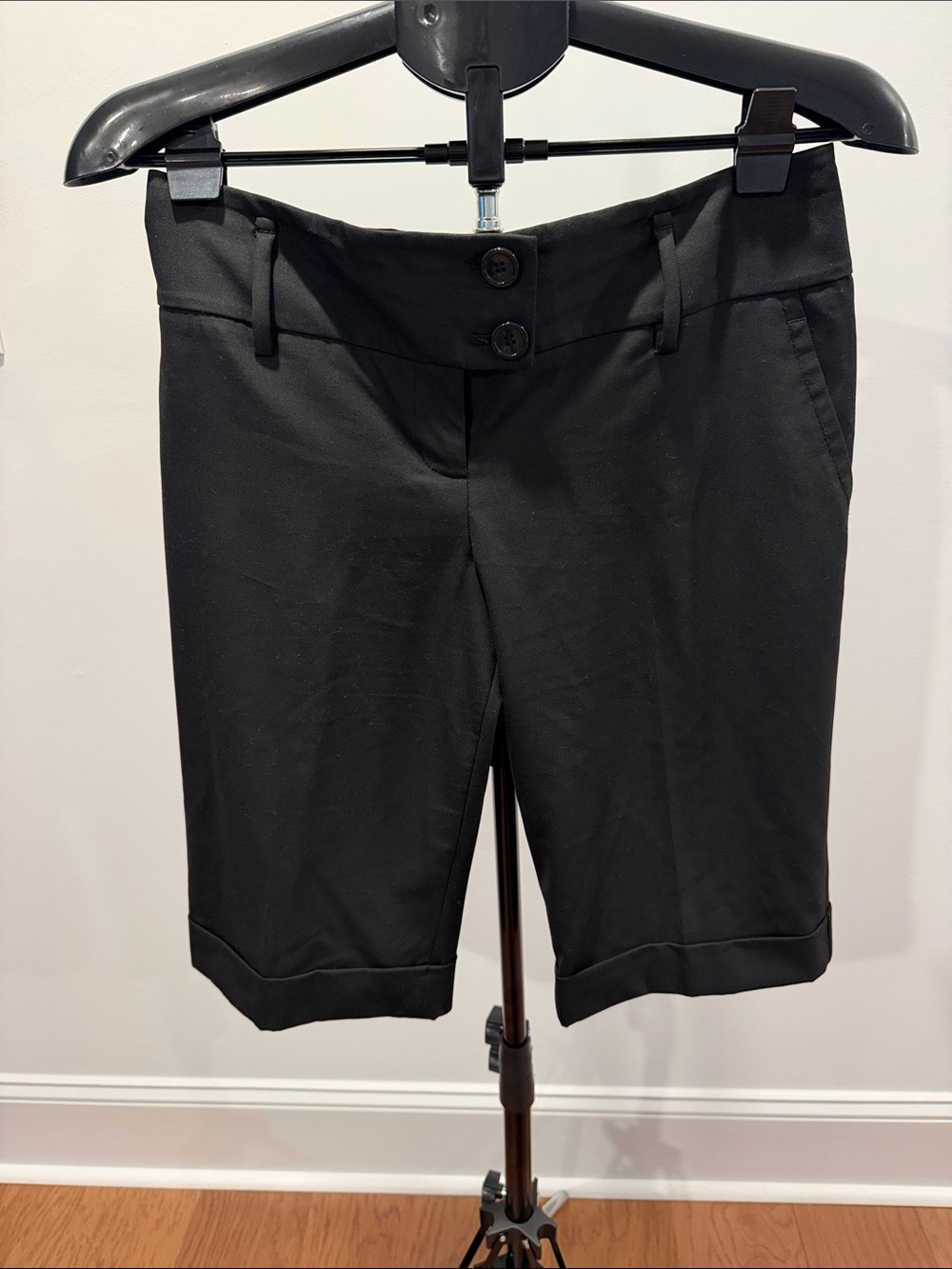 The Limited Black Women's Bermuda Shorts